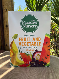 Thumbnail for Paradise Nursery Organic Fruit and Vegetable Fertilizer - 5 Lbs