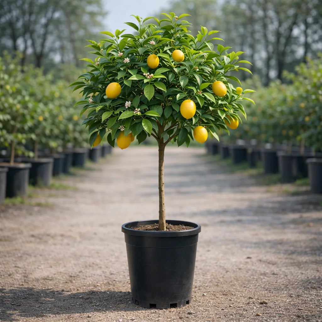 Meyer Lemon Tree - 15 gal Standard - ~3ft tall & ~1